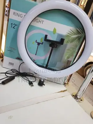 Usb Powered 12” Led Ring Fill Light for Video Makeup