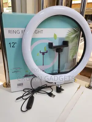 Usb Powered 12” Led Ring Fill Light for Video Makeup