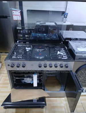 Mika 60 by 90 4 Gas and 2 Electric + 2 Rapid Hotplate Auto Ignition