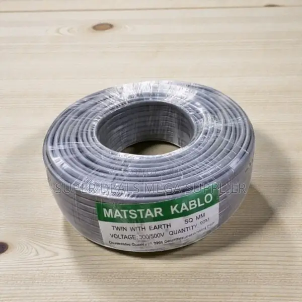 Ultra High Quality 4.0mm Twin With Earth Flat Electrical Wiring Cable
