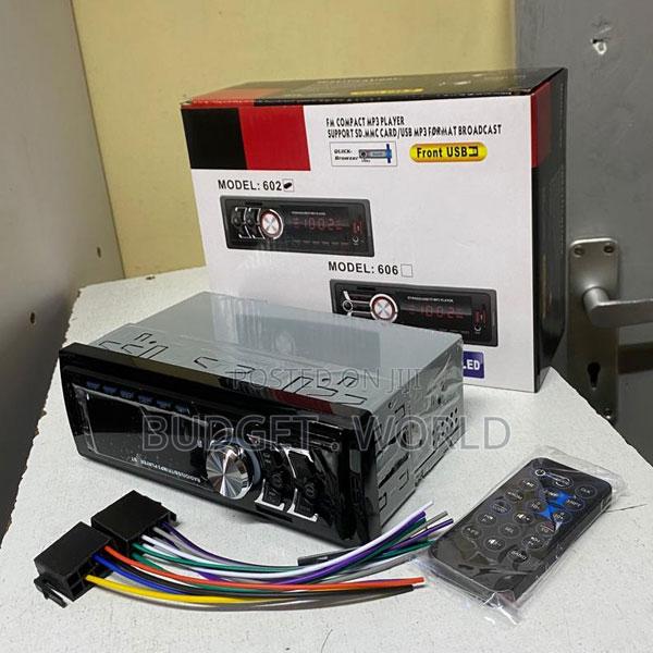 Detachable Face Heavy-Duty Powerful Car Radio Stereo With Bluetooth