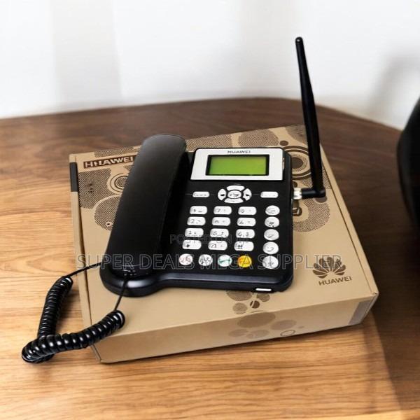 Portable GSM Wireless Desktop Phone Clear Voice Loud Speaker