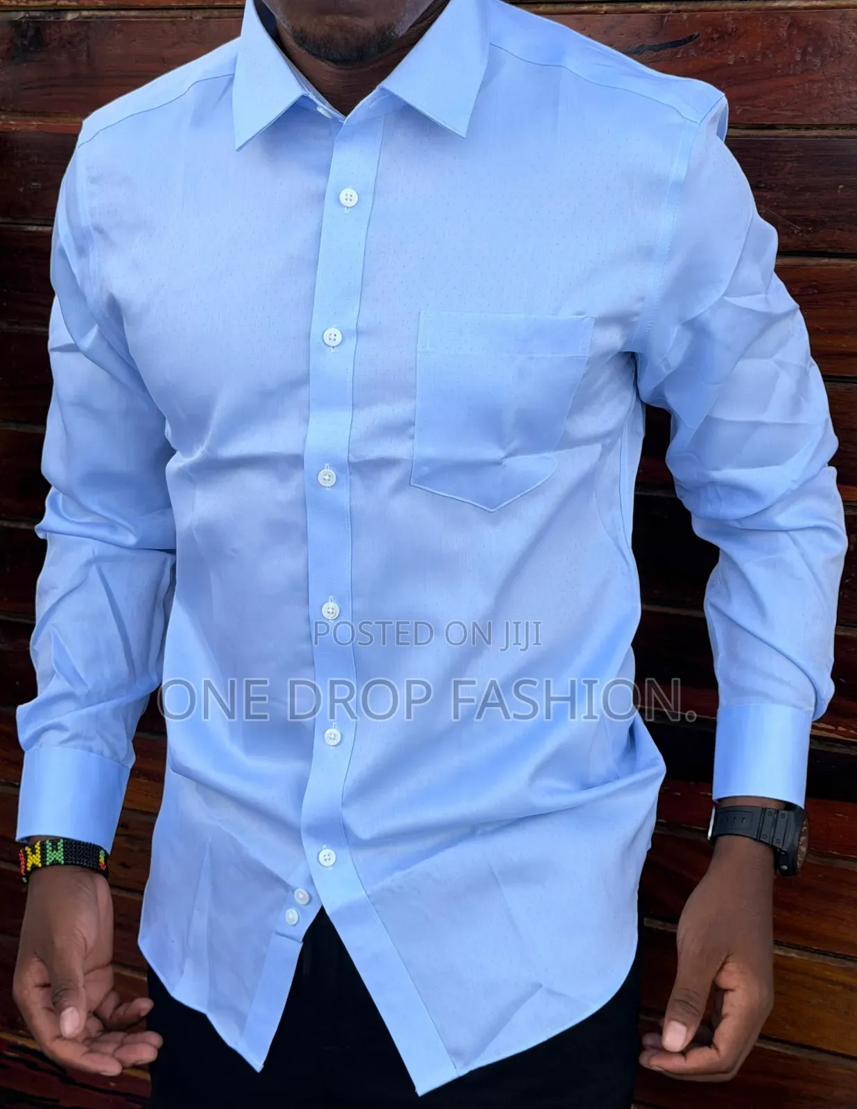 Slim Fit Men Formal_plain Shirts Sizes S-3xl