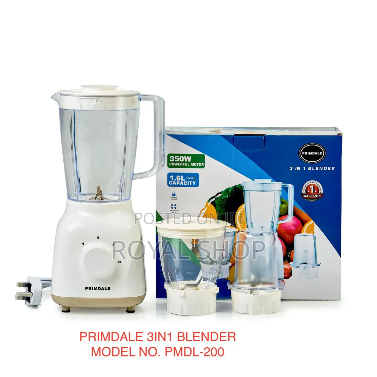 Primdale Blender 3 In1