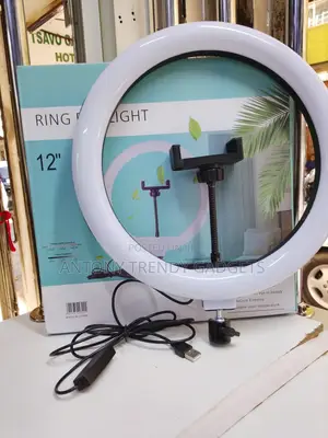 12 Inch Led Ring Light With Stand Phone Holder