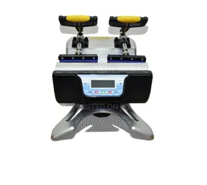 Dual-Station Mug Heat Press for Continuous Sublimation Printing