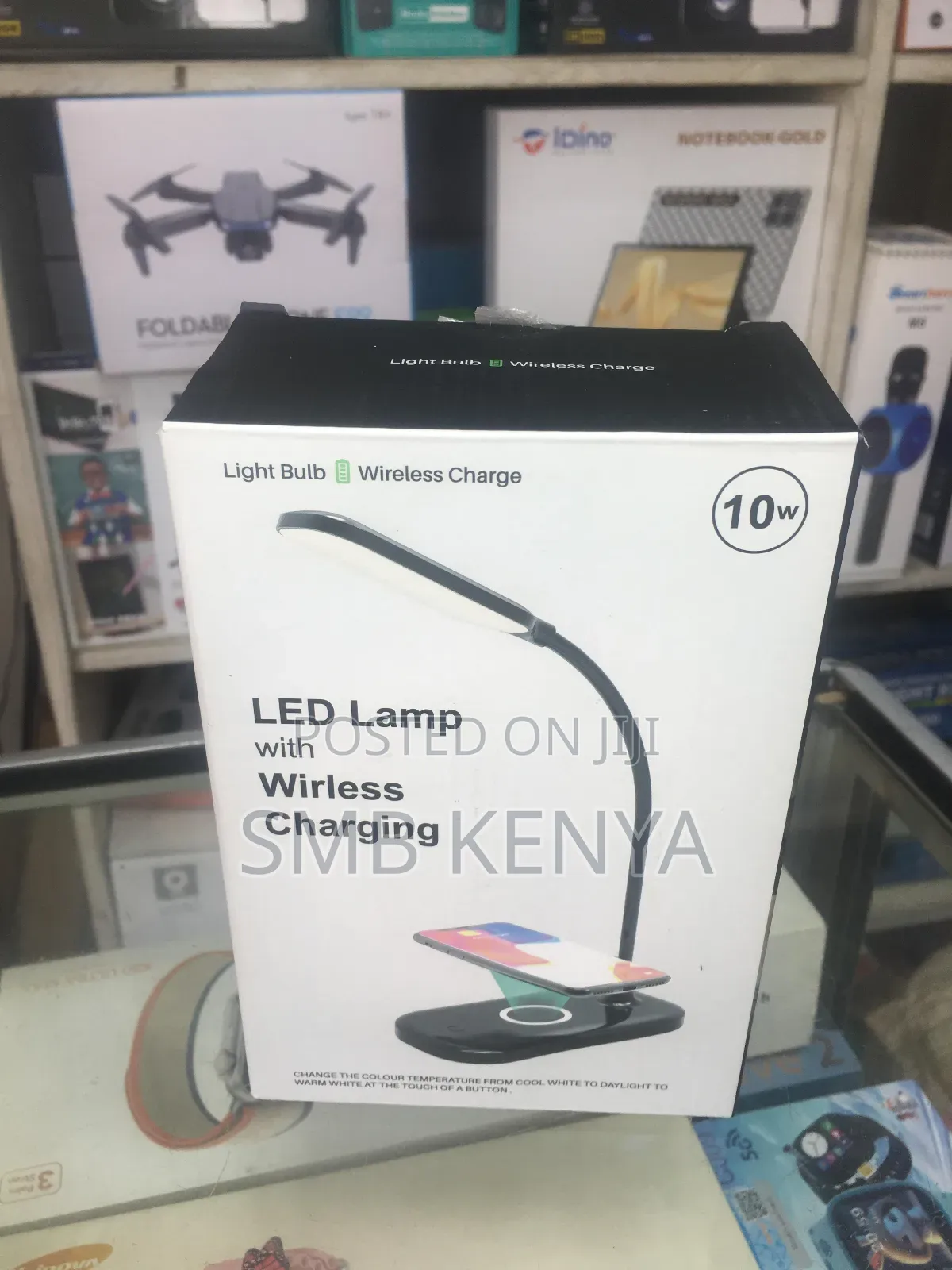 Led Table Lamp With Wireless Charger