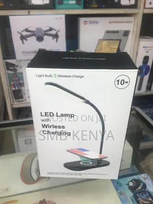 Led Table Lamp With Wireless Charger