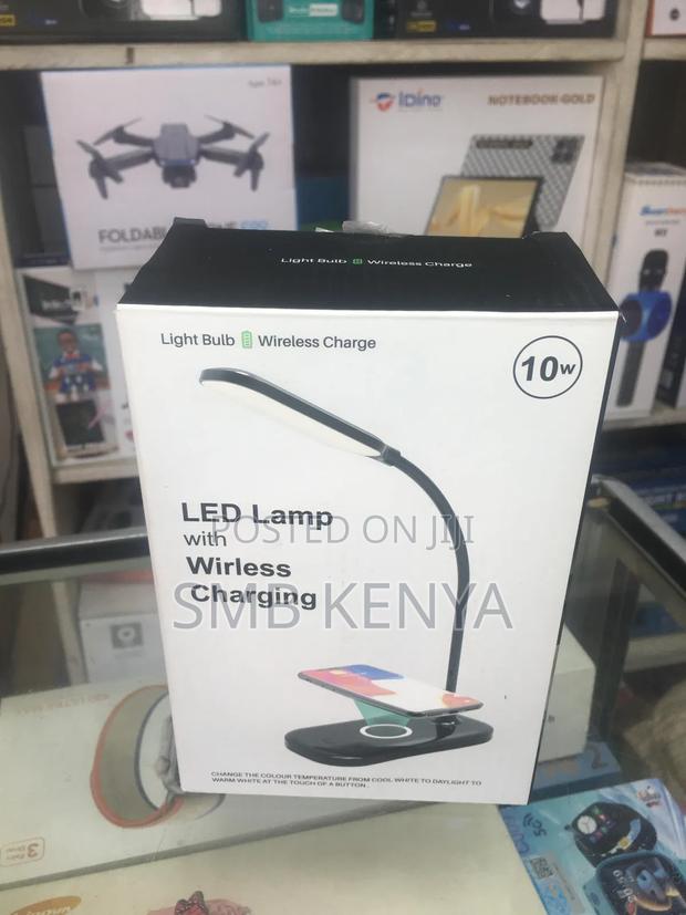 Led Table Lamp With Wireless Charger - thumbnail 3