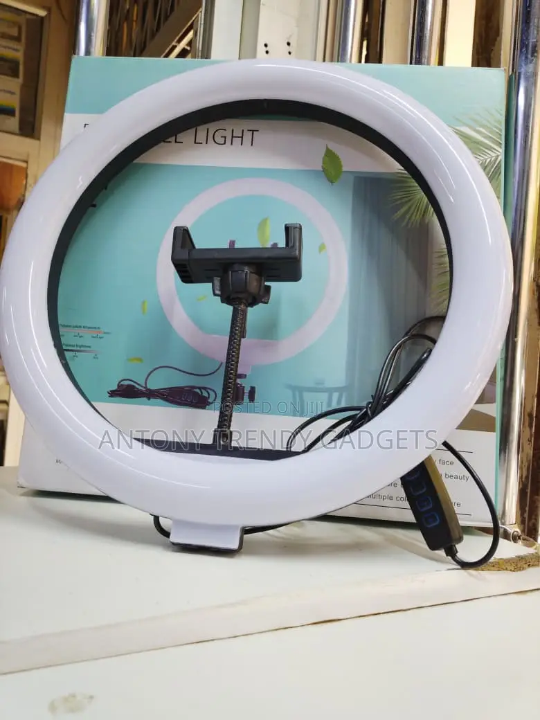 Professional 12 Inch Ring Light With Stand For Vlogging