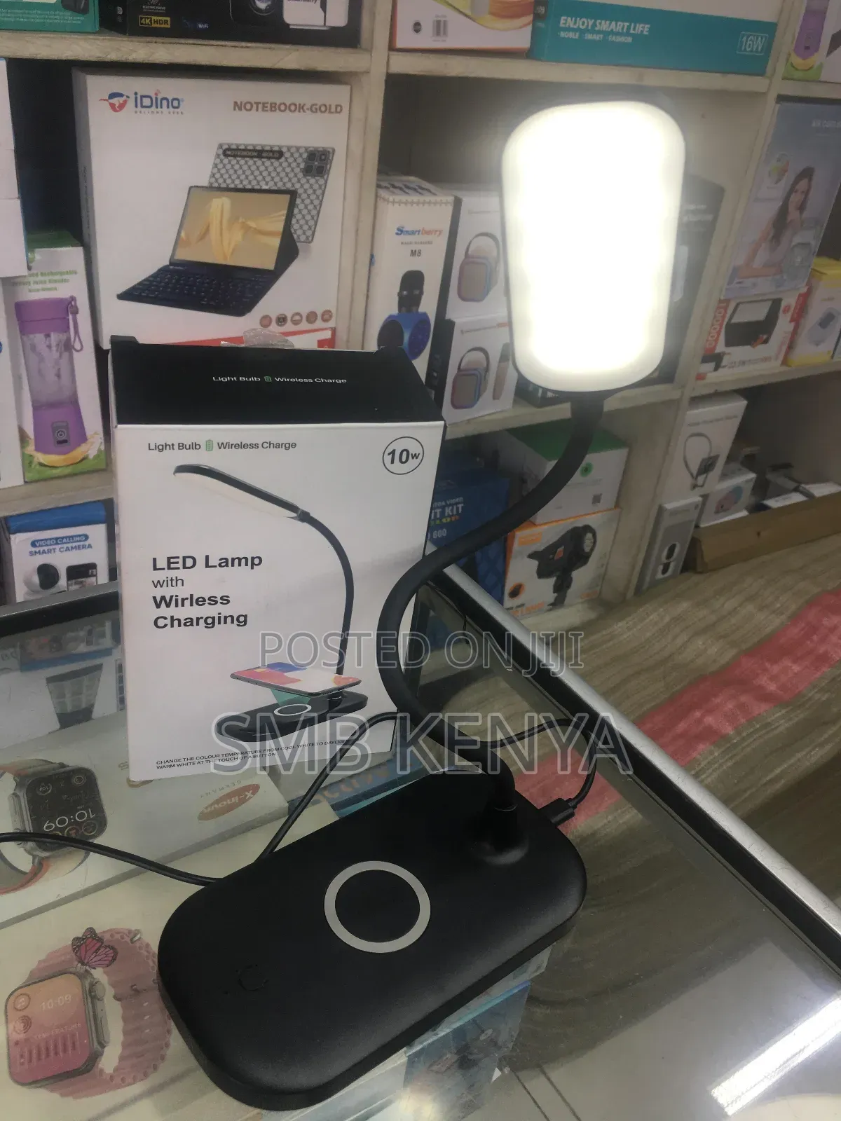 Led Desk Lamp With Wireless Charger