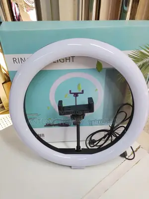 12-Inch Led Ring Fill Light With Stand, Usb Powered 12” Ring Light