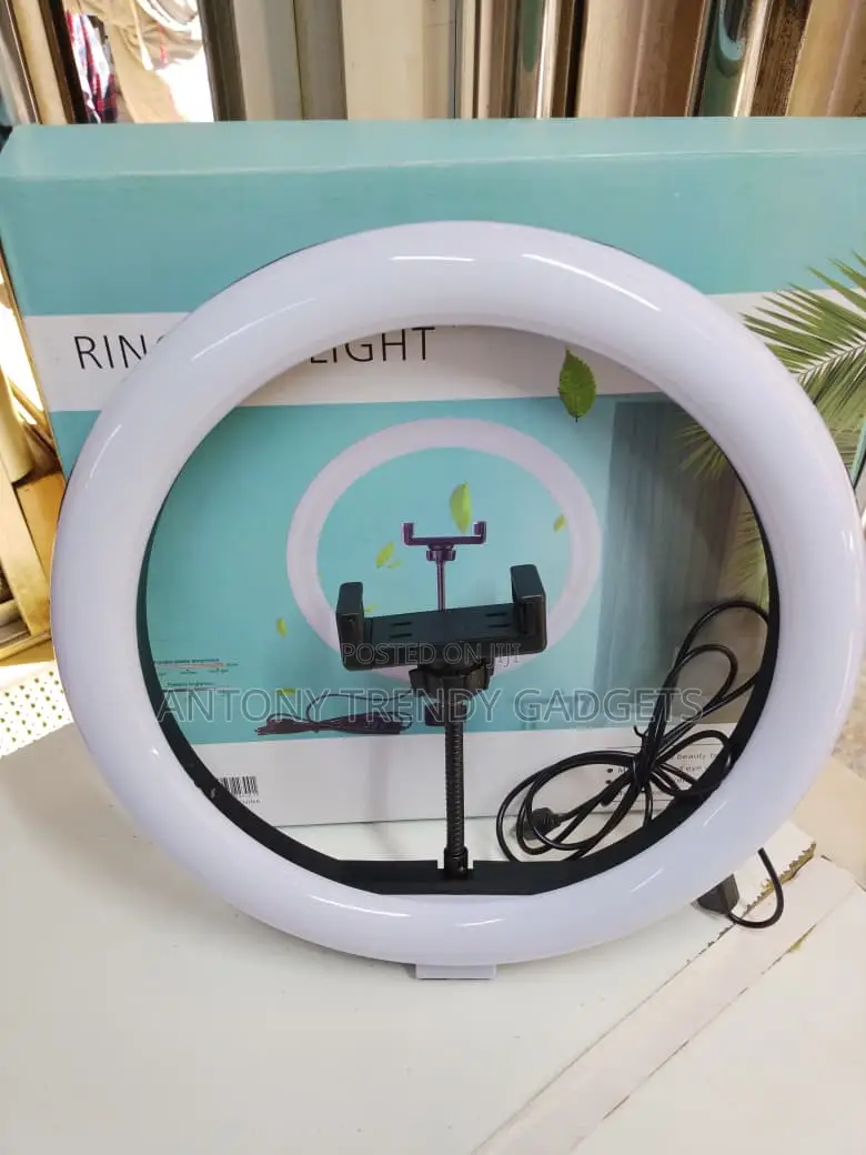 12-Inch Led Ring Fill Light With Stand, Usb Powered 12” Ring Light