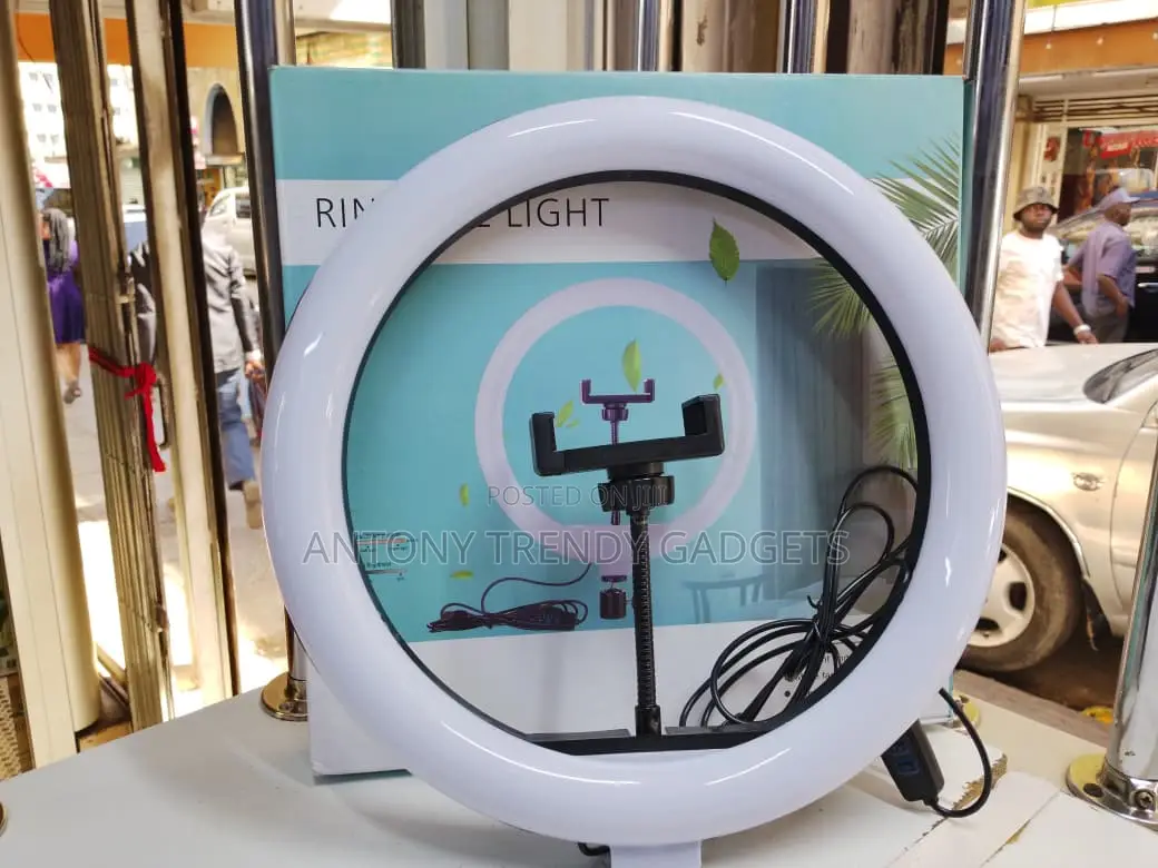 12-Inch Led Ring Fill Light With Stand, Usb Powered 12” Ring Light