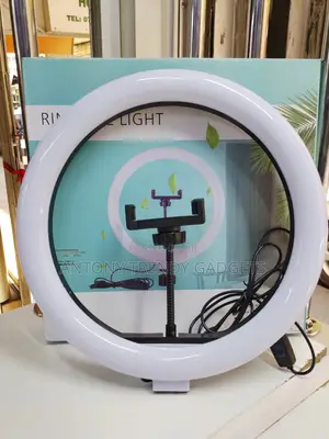 12 Inch Led Ring Light With Adjustable Stand & Phone Holder