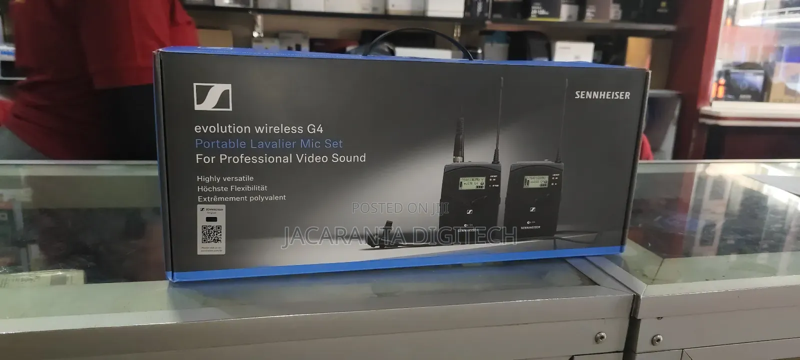 Sennheiser Ew 112p G4 Camera-Mount Wireless Omni Lavalier Microphone