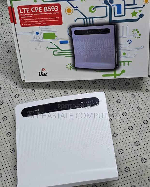 Huawei B593 High-Speed 4g Router for Home Office Internet Access