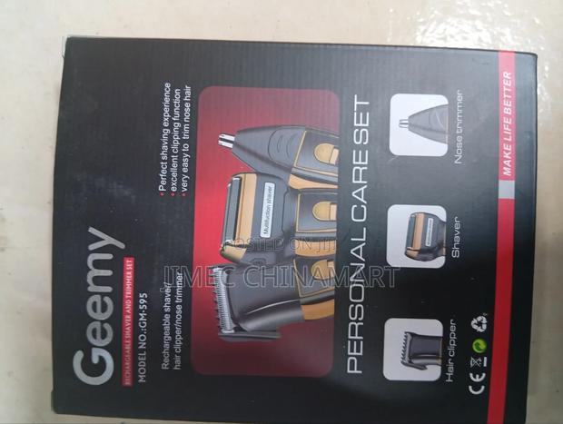 3-in-1 Rechargeable Shaver Trimmer Set - thumbnail 3