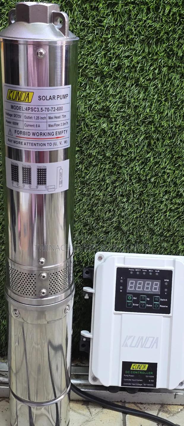Solar Submersible Water Pump 600w 70mtrs