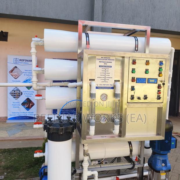5000lph Industrial Ro Machine – Fluoride, Salinity Hardness Solution - thumbnail 3