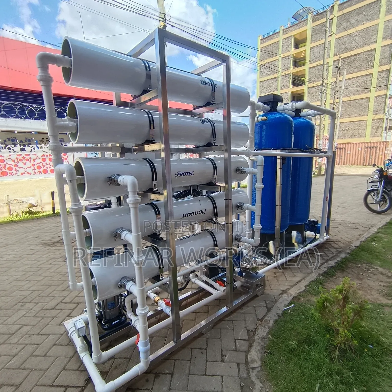 Heavy-Duty Reverse Osmosis System – 5,000 Litres Per Hour