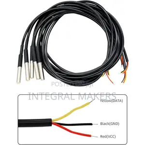 Ds18b20 Waterproof Temperature Probe Sensor