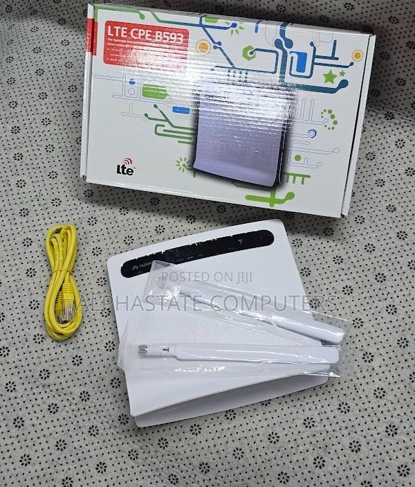 Huawei B593 Lte Cpe Router 4g Sim Plug and Play Internet Device - main view