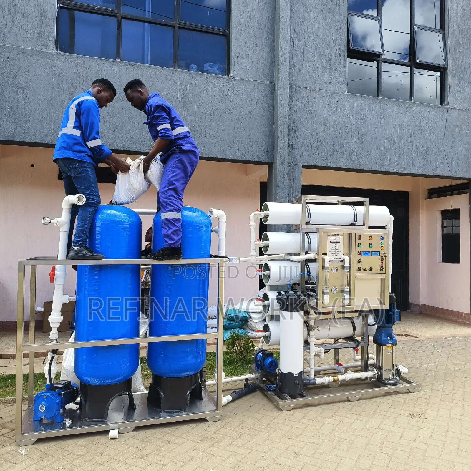 Industrial Water Treatment Plant – Reverse Osmosis 5000lph