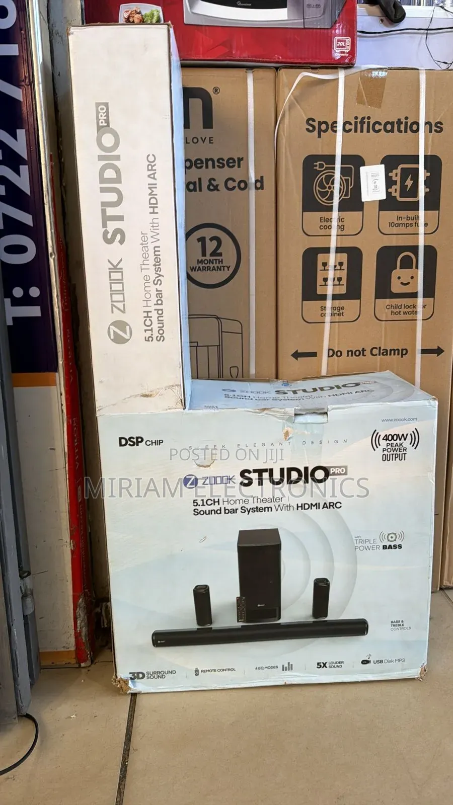 Zook Zb Studio Pro 5.1 Ch Home Theater 400w
