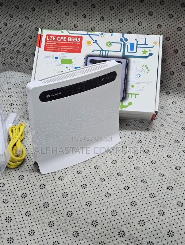 Wireless 4g Lte Cpe B593 Router With Sim Slot for Home Networking - main view