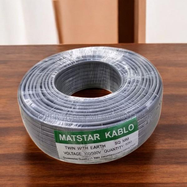 Moisture Proof 1.5mm 90m Twin With Earth Flat Wiring Cable - main view