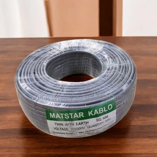 Moisture Proof 1.5mm 90m Twin With Earth Flat Wiring Cable
