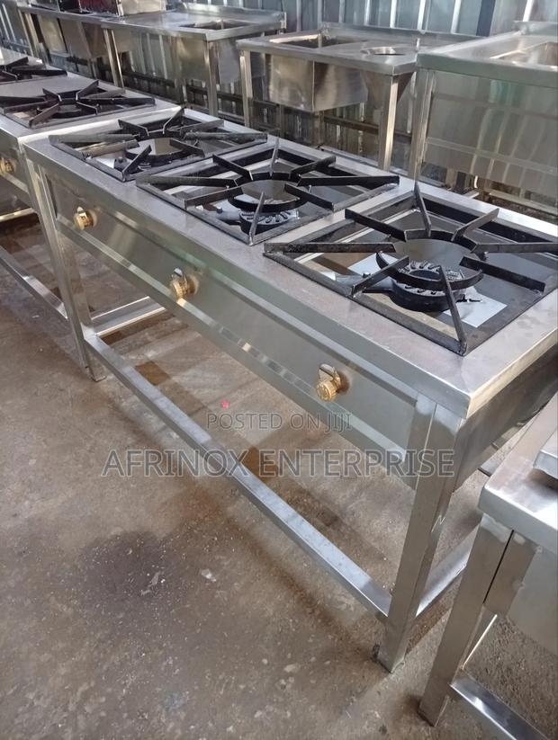 Hotel Cooker, Three Burner Commercial - thumbnail 3