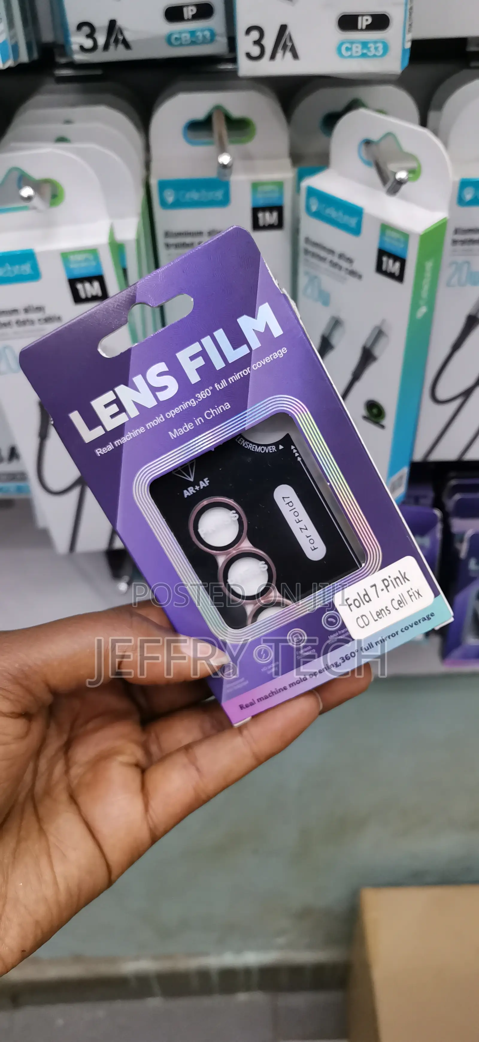 Biser Samsung Galaxy Z Fold 7 Camera Lens Protector Scratch Resistant