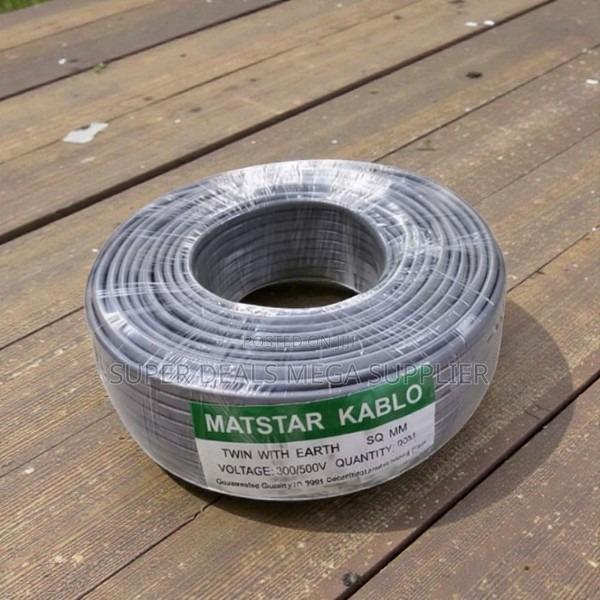 Strong and Durable 1.5mm 90m Twin With Earth Flat Cable