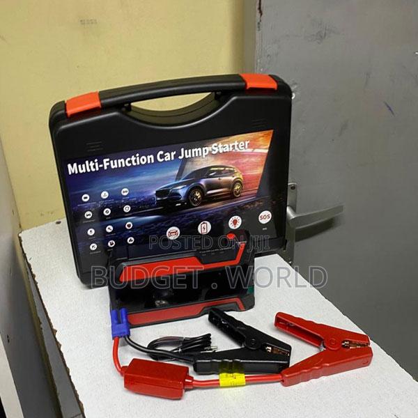 Portable 80000 Mah + Air Compressor 150psi Car Jump Starter