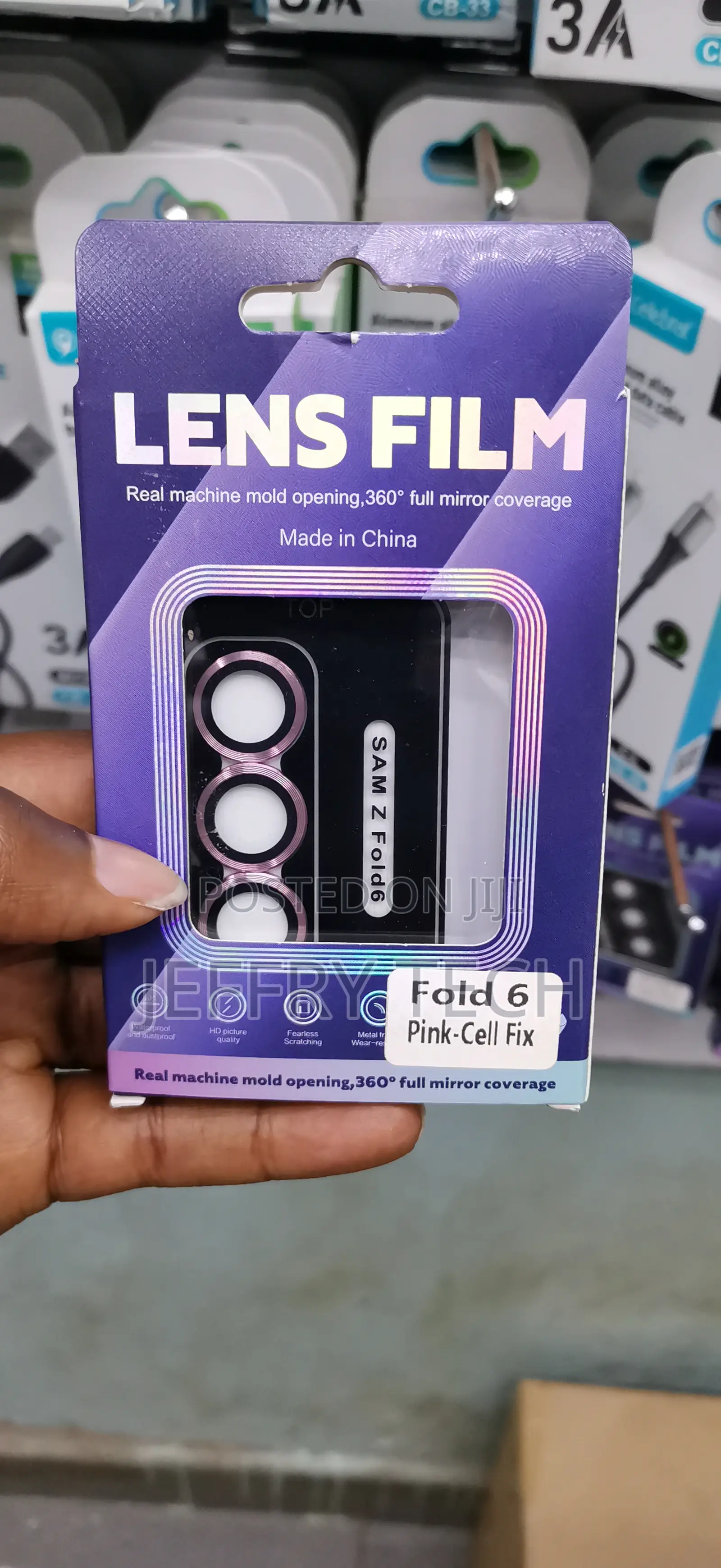 Sader Samsung Galaxy Z Fold 6 Camera Lens Protector Case