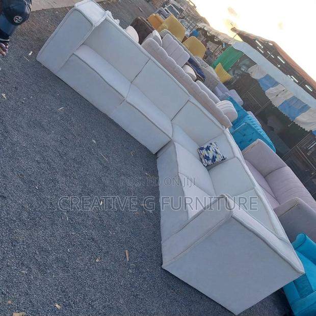 High-Quality L Sofa Set - main view