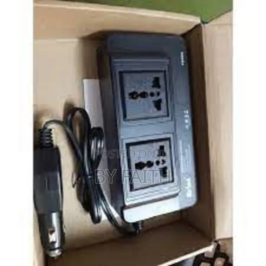 200w Car Inverter With 2ac Output and 2pd Fast Charging