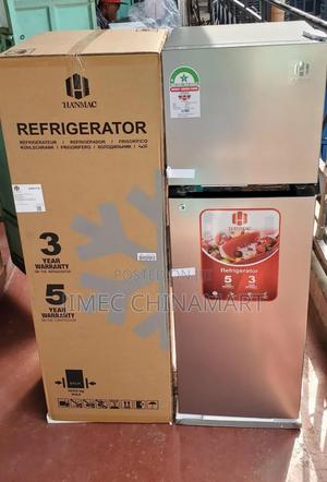 Hanmac 173l Double Door Top Freezer Fridge - main view