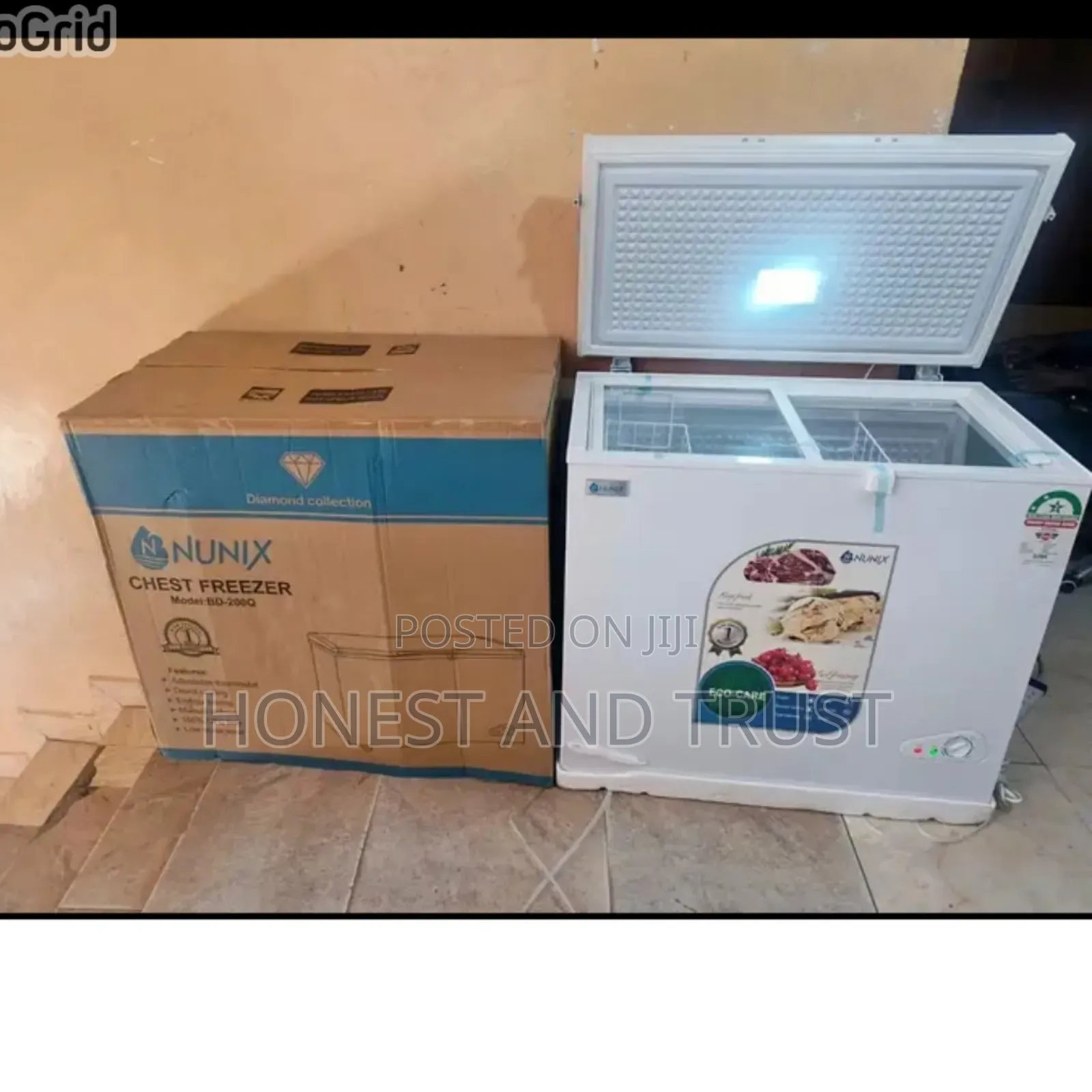 Bd200q Nunix Freezer 200 Litres