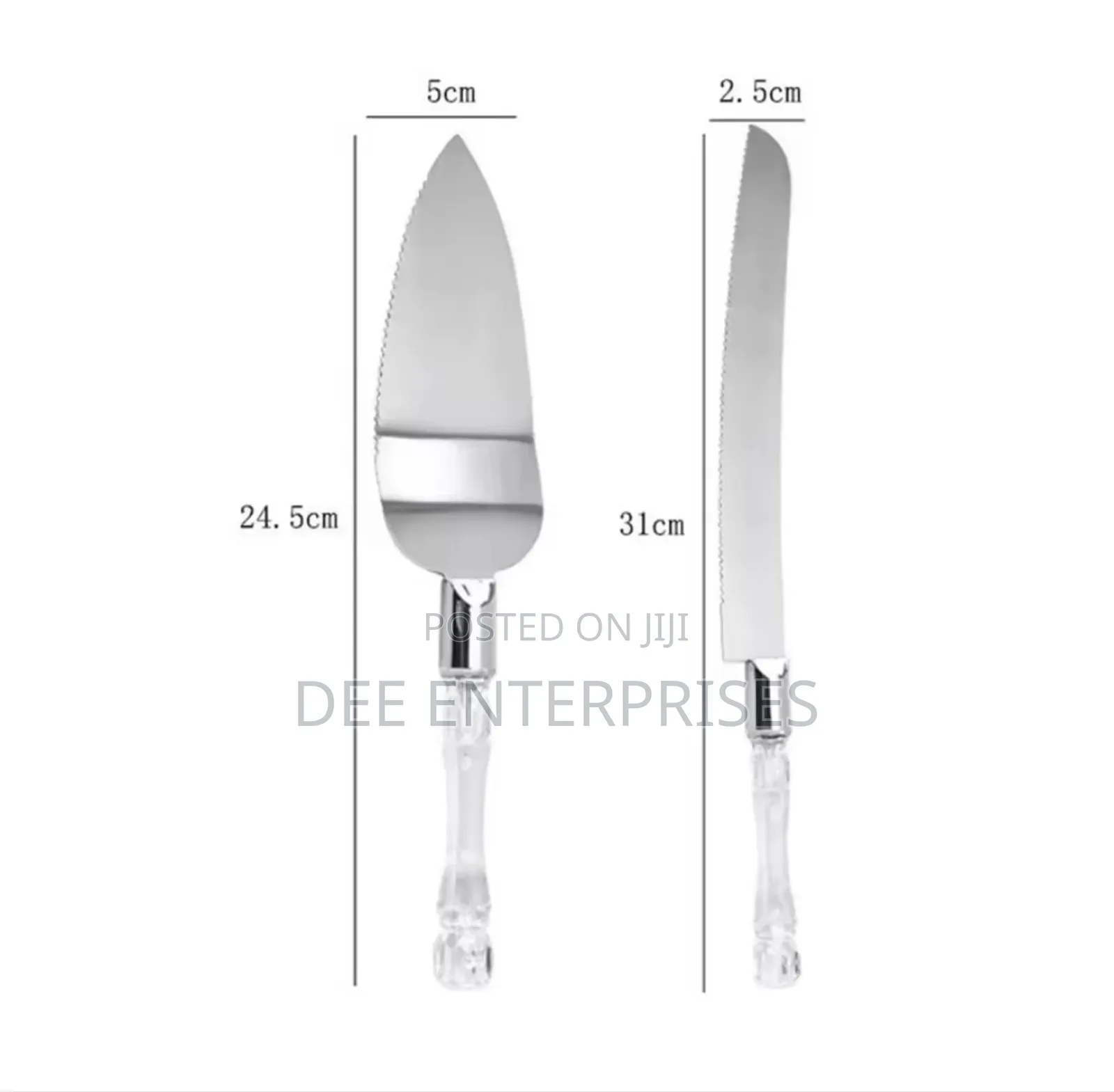 Stainless Steel Cake Cutter and Pie Spatula