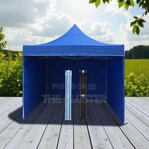 Heavy Duty 3x3 Gazebo Tent – Strong Frame – With Sidewalls - thumbnail 2
