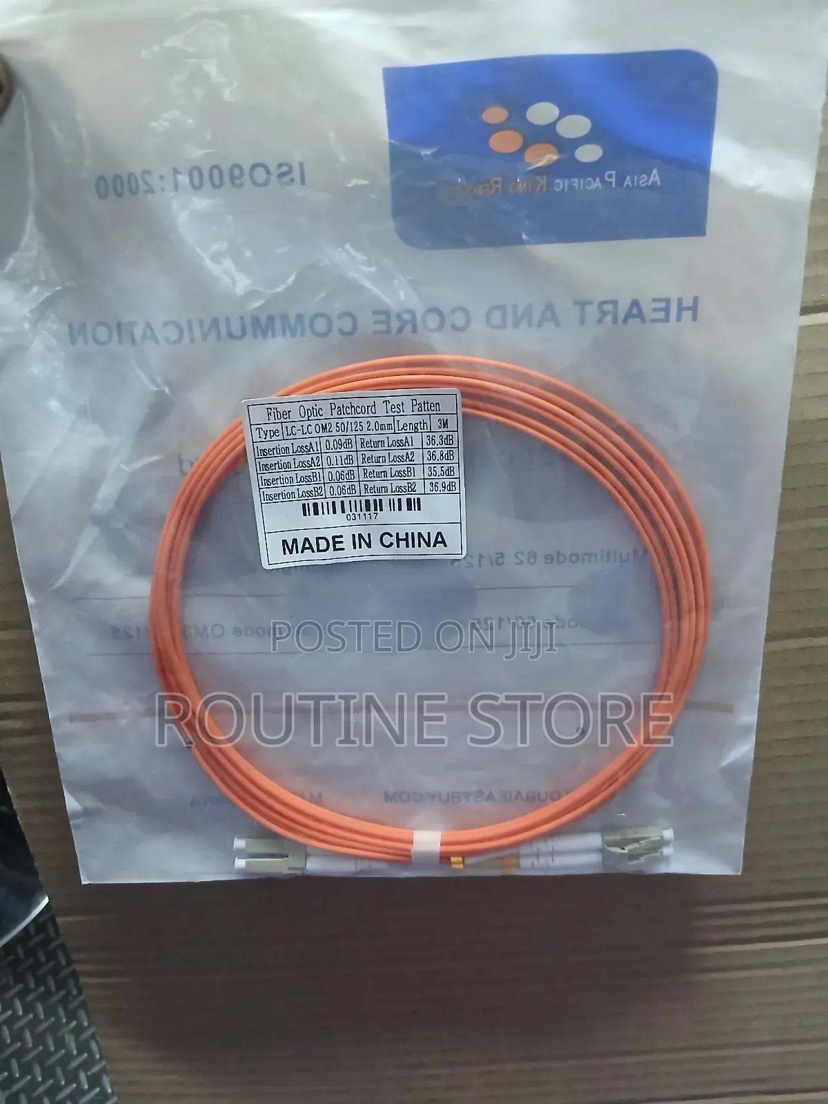 Fiber Patchcord Lc-Lc Om2 3mtr