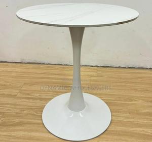 Modern Round Tulip Side Table - thumbnail 2