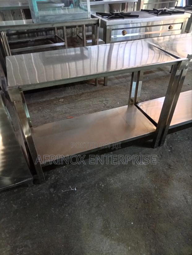 4ft Stainless Steel Tables - main view