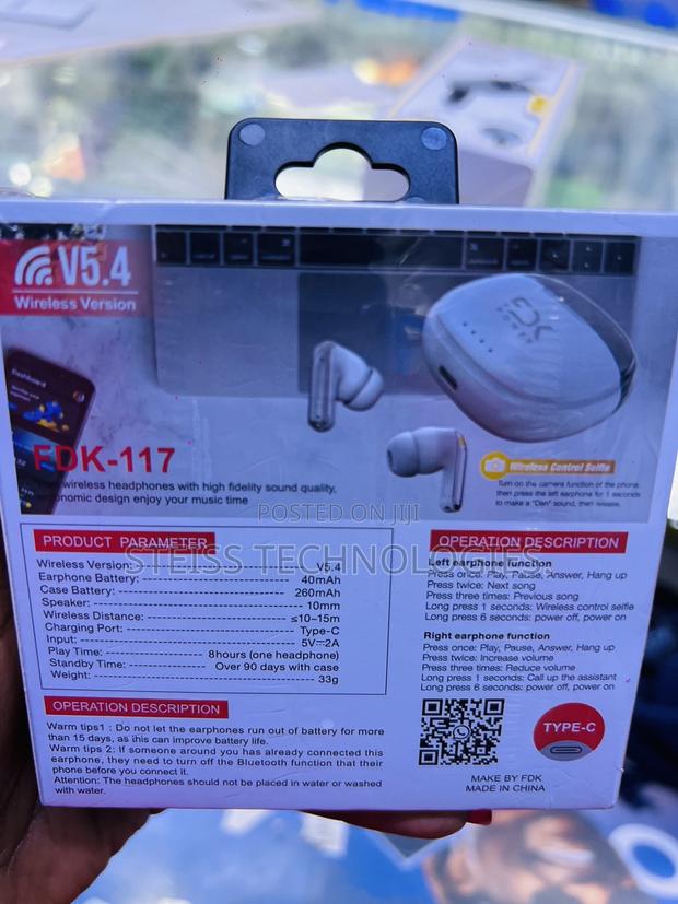 FDK Noise Cancelling Earpods - thumbnail 4