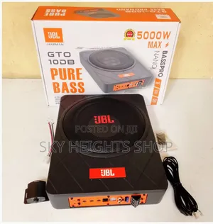 Best Quality 5000w JBL High Power Underseat Active Subwoofer Pure Bass