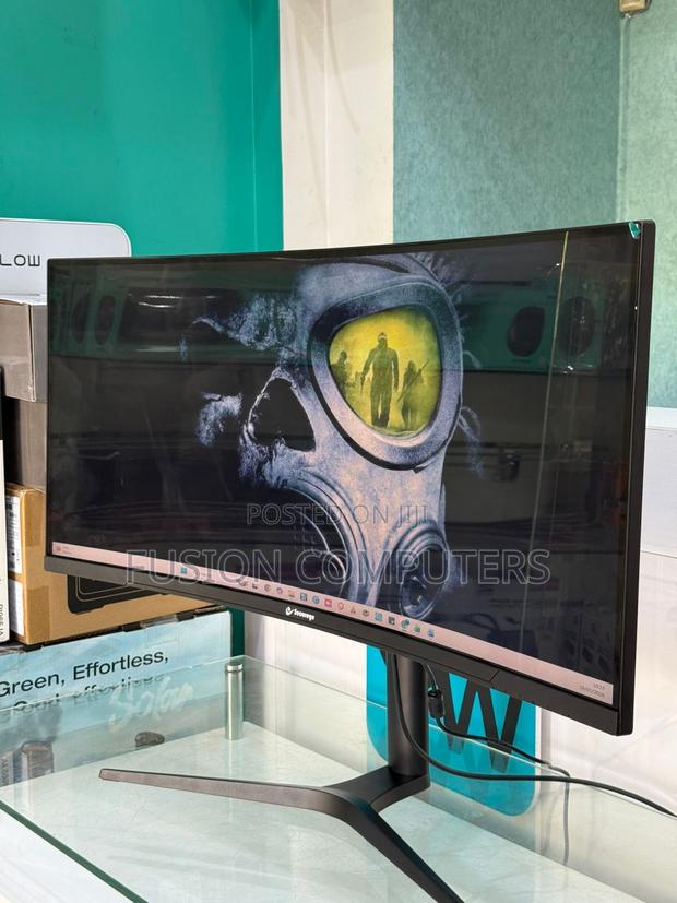 Secureye 34” Frameless Curved Gaming 4k Monitor - thumbnail 4