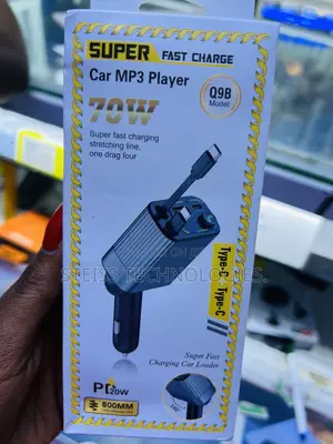 Car Mp3 Player and Car Charger